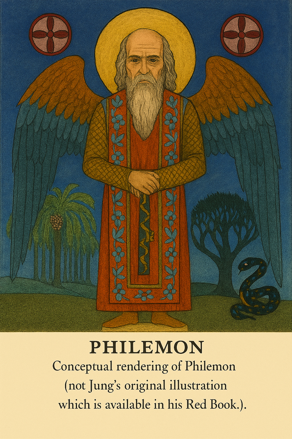Illustrative image representing Jung and Philemon